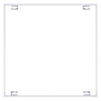 MR123 - Rám pro LED panel 60x60 Rám, pro stropní montáž LED panelů, bezšroubový, materiál kov, povrch bílá, rozměry 600x600x45mm