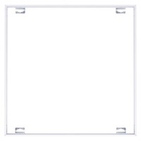 LED PANEL rám 600x600mm Montážní rám pro spodní montáž LED panelů, bezšroubový, materiál kov, povrch bílá, pro panel 600x600mm, do sádrokartonu SDK