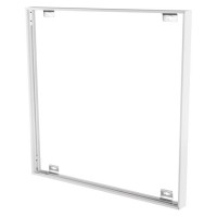 MR124 - Rám pro BACKLIT LED panel 60x60 Montážní rám pro stropní montáž LED panelů, BACKLIT,  bezšroubový, materiál kov, povrch bílá, pro panel 600x600x70mm