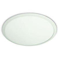 ALANS LED48W Podhledové svítidlo, těleso hliník, povrch bílá, difuzor plast opál, LED 48W, neutrální 4500K, 3800lm/svítí cca jako 200W žár, 230V, IP20, d=600, h=20 mm, trafo na kabelu 130x35x40mm