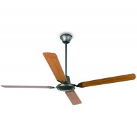 MINALI Stropní ventilátor, základna kov-barva dle typu, 4 MDF dřevěné lopatky dekor dle typu, 5 rychlostí 24W/37W/48W/57W/80W, 230V, IP20, Hz50, zpětný chod d=1400mm, l=600-mm, vč nástěnného ovaladače