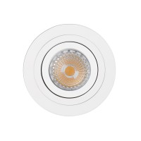 RODIN1 1X50W, GU10 Stropní bodové svítidlo, základna hliník, pro žárovku 1x50W, GU10, nebo 1xLED 8W, GU10, 2700k, 450lm, 230V, IP20, rozměry : d=92mm, h=24mm