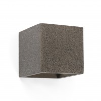 GRETO WALL 1X6W G9 Nástěnné svítidlo, základna beton, těleso beton, povrch béžová, nebo šedá, pro žárovku 1x6W, G9, 230V, IP20, tř.1. rozměry 150x150x150mm, svítí nahoru/dolů