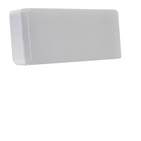 VASA 4,8W Přisazené, nouzové svítidlo, pro centrální baterii, těleso plast bílá, difuzor plast opál, LED 14,8W, 320lm, 230V, IP44, tř.2, rozměry 273x102x46mm, vč. piktogramu.