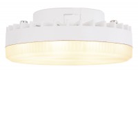 LED žárovka 7W GX53 550lm teplá 3000K Světelný zdroj LED žárovka, materiál plast, povrch bílá, difuzor plast opál, LED 7W, GX53, 550lm, teplá 3000K, 230V, střední životnost 25.000h, rozměry d=75mm, h=27mm