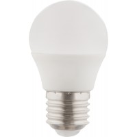 LED žárovka 5W E27 stmívatelná triakovým stmívačem Světelný zdroj LED žárovka, materiál kov, difuzor plast opál, LED 5W, E27, A45,  teplá 3000K neutrální 4000K, stmívatelná TRIAC 230V, střední životnost 25.000h, rozměry d=45mm, l=78mm