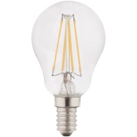 LARIA LED 4W E14 400LM/415LM 3000K/4000K Světelný zdroj LED, materiál kov, povrch stříbrná, difuzor sklo čiré, LED 4W, E14, 400lm/415lm, teplá 3000K/neutrální 4000K, 230V, životnost 20.000h/25.000h, rozměry dle typu