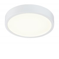 ARI LED 15W/22W/28W Stropní stropní svítidlo, těleso hliník, povrch bílá mat, difuzor plast opál, LED panel 15W/22W/28W, neutrální 4000K, stmív, 230V, do koupelny IP44, tř.2