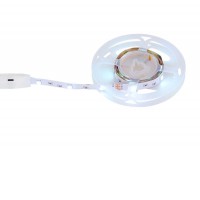 DAMME LED pásek, těleso plast, povrch bílá, LED 6W/100lm, 12W/220lm, 30 LED/m, RGBW, červená, zelená, modrá, stmívatelné, 230V, rozměry dle typu.