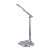 TOPITO LED 7W stmívač CCT nast teploty Stolní lampa, těleso plast, povrch šedostříbrná, nebo bílá, difuzor plast opál, LED 7W, 250lm, nastav teplota neutr 4000K, denní 5000K, 6000K, Ra80, vč stmívače, 230V, IP20, tř.1, 550x155x565mm, vč vypínače