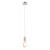 OLI 1x60W E27 Závěsný kabel s objímkou, těleso kov, povrch dle typu, pro žárovku 1x60W E27, 230V, IP20, tř.2, rozměry d=100mm, vč. závěsného kabelu s textilním úpletem l=1500mm, lze zkrátit