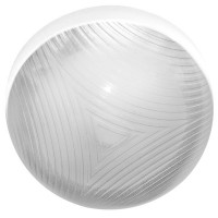 DOMESA LED 24W IP54 Stropní svítidlo, základna plast barva bílá, difuzor sklo opál, LED 24W, neutrální bílá 4200K, 2500lm, Ra80, 230V, IP54, tř.2, d=300mm, h=95mm