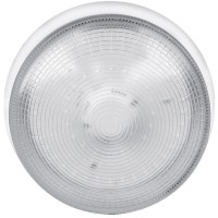 APATYK LED Stropní svítidlo, základna plas barva bílát, difuzor sklo opá,. LED 15W, neutrální bílá 4200K, 1600lm/cca jako 80W žár, Ra80, 230V, IP44, tř.2, d=225mm, h=105mm