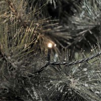 VR 40/80/200 LED TEPLÁ IP44, 6m, 12m, 31m Vánoční řetěz, svítí stále  + blikající teple bílá, 40, 80, 200 LED svítící část 6m, 12m, 31m, přívodní černý kabel 10m, adaptér 230V součástí.