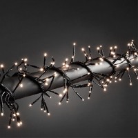 VR 288 LED barevný sv. stále +bliká, 2,4m Vánoční řetěz venkovní, stále svítící + 7 funkcí blikání,girlanda, 288xLED barevné červená, zelená modrá, žlutá,17,28W,sv část i=2,4m, vč adapréru 230V, IP44, přívod 5m