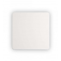GERA SQ Nástěnné svítidlo nebo stropní přisazené svítidlo, těleso hliník, povrch bílá/černá, difuzor plast opál, LED 9,5W/950lm, 11W/1100lm, teplá 3000K, 230V, IP20, tř.2, rozměry dle typu.