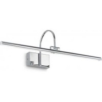 GIFHORN Nástěnné svítidlo k zrcadlu, nastavitelný směr svícení, těleso kov, povrch bílá/chrom, difuzor plast opál, LED 8W/650lm, 12W/900lm, teplá 3000K, Ra80, 230V, IP20, tř.2, rozměry dle typu.