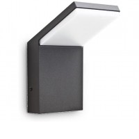 GREDING WL 8,5W IP54 Venkovní nástěnné svítidlo, těleso hliník, povrch bílá/černá antracit/černá/šedá/kávová, difuzor plast opál, LED 8,5W, teplá 3000K/950lm, neutrální 4000K/1050lm, 230V, IP54, tř.1, rozměry 100x165x105mm.