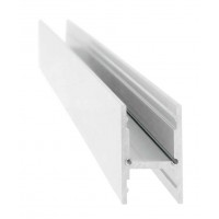 NEKID Přisazený hliníkový profil, pro instalaci na stěnu nebo strop LED pásků šířky w=10mm, povrch eloxovaný/bílá/černá, rozměry 12x30mm, délky l=1,2 nebo 3m.