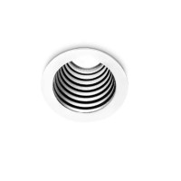 RAPINAS LED 2W/3W Podhledové zápustné svítidlo, těleso hliník, povrch bílá, LED 2W/130lm, 3W/270lm, teplá 3000K, vyzař. úhel 23°/30°, Ra90, 230V, IP20, tř.2, rozměry dle typu.