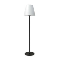 REACE FL 1x42W, IP44 Stojací venkovní lampa, těleso kov, povrch černá antracit, difuzor plast opál, pro žárovku 1x42W, E27, IP44, rozměry d=347mm, h=1536mm.