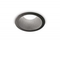 PUKAS R 11W IP65 Podhledové venkovní svítidlo bodové, těleso hliník, rámeček bílá/černá, reflektor bílá/černá, LED 11W, 950lm, teplá 3000K, Ra90, 230V, IP65, rozměry d=85mm, h=80mm.