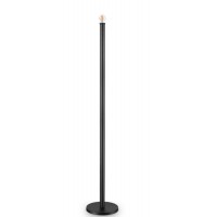 SUBR FL 1x60W E27 Stojací lampa, těleso kov, povrch černá/bílá, pro žárovku 1x60W, E27, 230V, IP20, tř.2, rozměry d=300mm, h=1695mm.