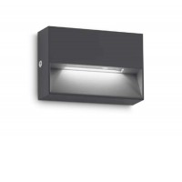 REPET RC 1,5W IP65 Nástěnné venkovní svítidlo, těleso hliník, povrch bílá/černá antracit/kávová, dif plast, LED 1,5W, 160lm, teplá 3000K, 230V, IP65, tř.2, rozměry 100x65x30mm, svítí dolů.