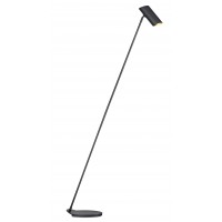 SLAGELSO I Stojací lampa, těleso kov, povrch černá/bílá, pro žárovku 1x7W, GU10, 230V, rozměry 610x1370mm.