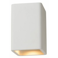 ARITEF SQUARE 1X35W GU10 Stropní svítidlo čtvercové, těleso sádra, barva bílá, pro žárovku 1x35W, GU10, 230V, IP20, tř.1. rozměry 90x90x135mm