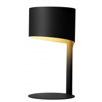 PORTOSQUE Stolní lampa, těleso kov, povrch černá/bílá/šedá, pro žárovku 1x40W, E14, 230V, IP20, tř.1, rozměry d=150mm, h=280mm.