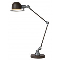 VARDETO TL Stolní lampa, 2 ramena, nastavitelný směr svícení, těleso kov, povrch rezavá hnědá, pro žárovku 1x25W, E14, 230V, IP20, tř.1, rozměry h=630mm.