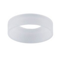 PORTIA PRSTENEC Dekorativní clona osvětlení, prstenec, materiál akryl, povrch bílá, rozměry d=78mm