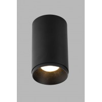 GOGA I 9W DALI-PUSH/TRIAC Stropní, bodové svítidlo, těleso kov, povrch černá/bílá, LED 9W, 735lm, teplá 2700K, stmív. DALI-PUSH/TRIAC dle typu, vyzař. úhel 60°, UGR<19, Ra90, 230V, IP20, rozměry d=85mm, h=143mm.