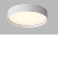 LUBINES B/W Stropní přisazené svítidlo, těleso hliník, povrch bílá/černá, difuzor plast opál, LED 30W/2010lm, 60W/4000lm, CCT teplá 3000K, neutrální 4000K, stmív. DALI dle typu, 230V, IP20, rozměry dle typu.