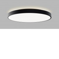 ROPOVO 32+8W/55+10W/80+12W Stropní svítidlo, hliník, bílá/černá, dif plast opál, LED 32+8W/55+10W/80+12W, nast. teplota CCT  teplá 3000K-neutr. 4000K, dle provedení stmív.TRIAC/DALI-PUSH/CASAMBI/ZigBee, Ra90, 230V, IP20, rozměry dle typu, svítí nahoru/dolů