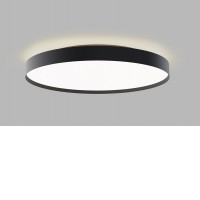 TOMAN 32+8W/55+10W/80+12W Stropní svítidlo, hliník, bílá/černá, dif plast opál, LED 32+8W/55+10W/80+12W, nast. teplota CCT  teplá 3000K-neutr. 4000K, dle provedení stmív.TRIAC/DALI-PUSH/CASAMBI/ZigBee, Ra90, 230V, IP20, rozměry dle typu, svítí nahoru/dolů