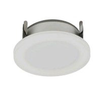 RANOTIL LED 7W IP44 Vestavné, stropní svítidlo, těleso hliník, povrch bílá, difuzor PMMA opál, LED 7W, 700lm, teplá 3000K, 230V, do koupelny IP44, tř.2, rozměry d=92mm, h=40mm