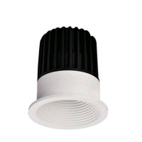 STERON LED 7W IP54 Stropní, vestavné, komínkové, venkovní svítidlo, těleso hliník, povrch bílá/černá, LED 7W, 525lm, teplá 3000K, 230V, IP54, tř.1, rozměry d=76mm, h=82mm