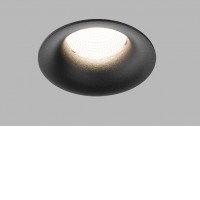 GOGO C 9W CCT IP44 Stropní podhledové bodové svítidlo, těleso hliník, černá/bílá, LED 9W, 735lm, nast. teplota CCT teplá 3000K-neutrální 4000K, stmív. dle typu, vyzař. úhel 60°, UGR<19, Ra90, 230V, do koupelny IP44, rozměry d=82mm, h=52mm.