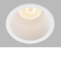 SSONE LED 3W, 6W, 10W, IP44 Podhledové komínkové svítidlo, kruh, těleso hliník, povrch bílá/černá, difuzor plast, LED 3W/6W/10W, teplá 3000K,, Ra80, dle typu stmívatelné DALI/PUSH, 230V, do koupelny IP44, rozměry dle typu