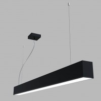 KELONO S/D, LED 24W, 32W, 49W, CCT, DALI, ZIGBEE Závěsné svítidlo, těleso hliník, povrch bílá, nebo černá, difuzor plast opál, LED 24W, 32W, 49W, CCT 3000K/3500K/4000K, stmív DALI, ZIGBEE, 230V, IP20, tř.1, rozměry dle typu, svítí dolů