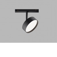 STEIN 12W Svítidlo do magnetického systému, nast. směr svícení, těleso kov, povrch černá/bílá, difuzor plast opál, LED 12W, 1000lm, teplá 3000K/neutrální 4000K, stmív. DALI dle typu, 48V, IP20, rozměry d=113mm, h=90mm.