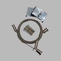 OLSZYNA SU 2x2500mm Sada 2ks stavitelný lankový závěs pro svítidlo, materiál kov, l=2500mm