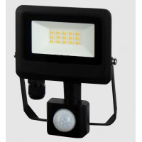 ATLUT 10W/20W/30W/50W/100W IP65 PIR senzor Venkovní reflektor, PIR senzor pohybu, dosah 0,5-8m, čas 10s-8min, těleso hliník, povrch černá, krycí sklo čiré, LED 10W/20W/30W/50W/100W, neutrální 4000K, vyzař. úhel 120°, 230V, IP65, rozměry dle typu.