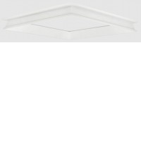 MR127 - Rám pro LED panel 600x600x70 SKY Montážní rám pro zapuštěnou montáž LED panelu do kazetového stropu, materiál hliník, povrch bílá, rozměry 600x600x70mm, DIY šroubovací, rozložený