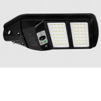 VLIS 8W, 12W, IP54 SOLAR Solární veřejné osvětlení, PIR senzor pohybu, těleso plast černá, dif plast opál, LED 8Wlm, denní 6500K, napájení solární panel, IP54, tř.3, rozměry dle typu, mont na výložník d=60mm