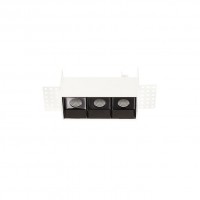 CELLULAR LED 3 FRAMELESS Stropní, podhledové, bodové, bezrámečkové, svítidlo, těleso kov, povrch bílá, komínek bílá, nebo černá, LED 7W, teplá 2700K, nebo 3000K, vyzař. úhel 15°/34°/50, Ra90, 700mA, UGR<13, IP20, rozměry 84x36x50mm