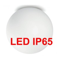 PIONTER LED 15W/20W STROPNÍ IP65 Stropní, přisazené, venkovní svítidlo, základna plast, povrch bílá, difuzor plast opál, LED 15W/20W, 1893lm/2652lm, teplá 3000K, 230V, IP65, tř.2, rozměry dle typu