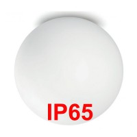 PIONTER E27 1X30W/1X46W/1X57W/1X77W STROPNÍ IP65 Stropní, přisazené, venkovní svítidlo, základna plast, povrch bílá, difuzor plast opál, pro žárovku 1x30W/1x46W/1x57W/1x77W, E27, 230V, IP65, tř.2, rozměry dle typu